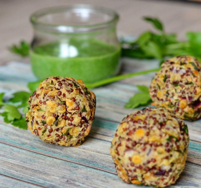 boulettes lentilles corail
